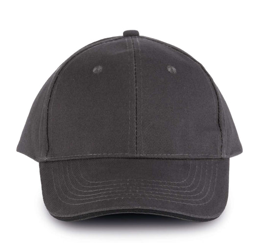 ORLANDO - 6 PANELS CAP - Dark Grey/Black - Main