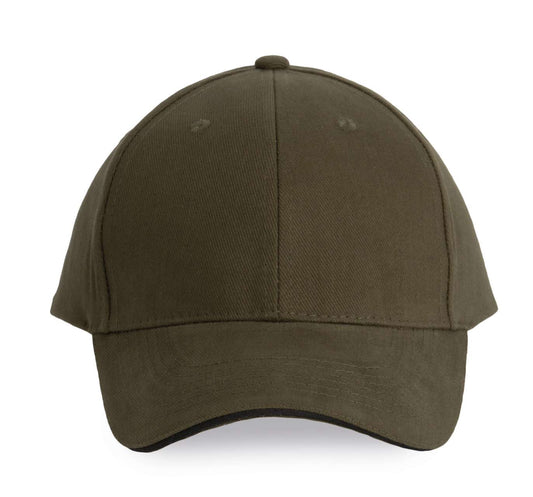 ORLANDO - 6 PANELS CAP - Dark Khaki/Dark Grey - Main