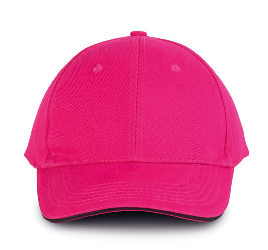 ORLANDO - 6 PANELS CAP - Fuchsia/Black - Main