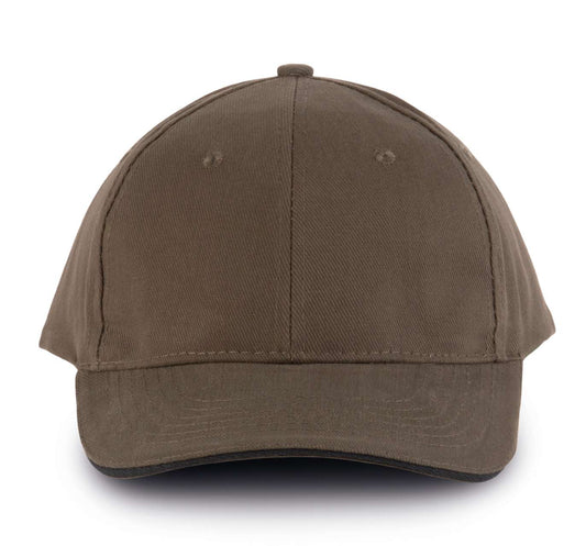 ORLANDO - 6 PANELS CAP - Khaki/Black - Main