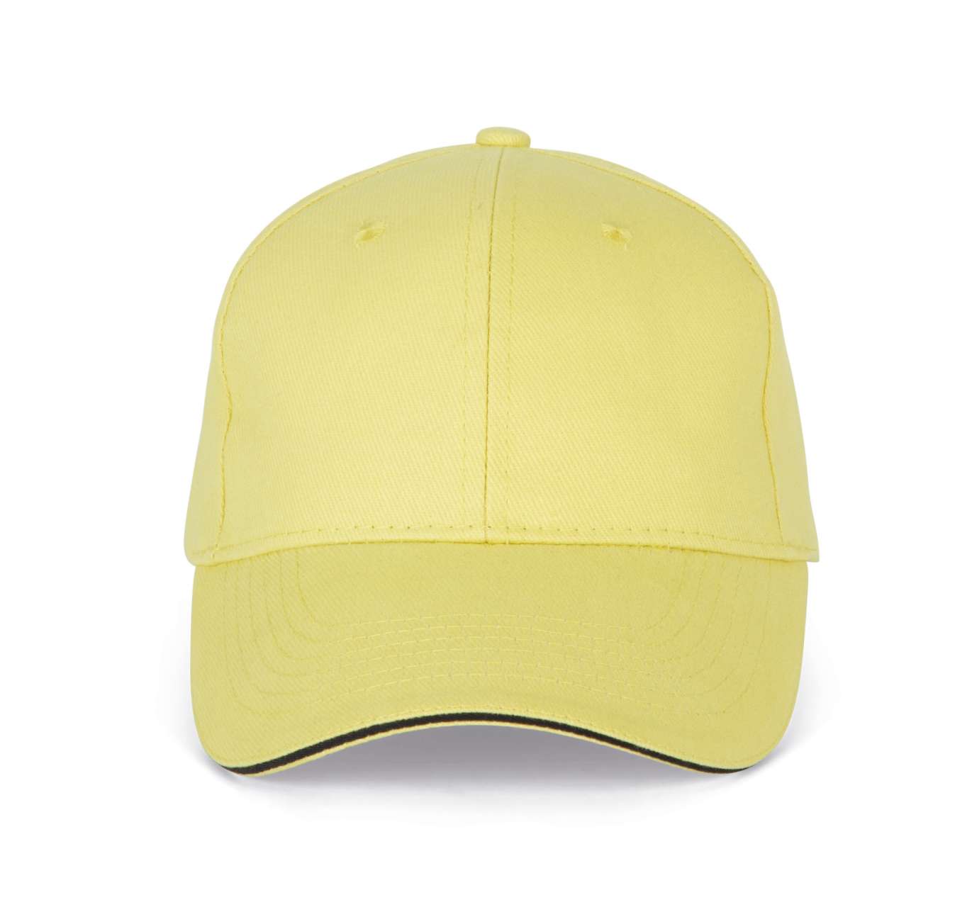 ORLANDO - 6 PANELS CAP - Lemon Yellow/Dark Grey - Main