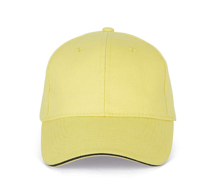 ORLANDO - 6 PANELS CAP - Lemon Yellow/Dark Grey - Main