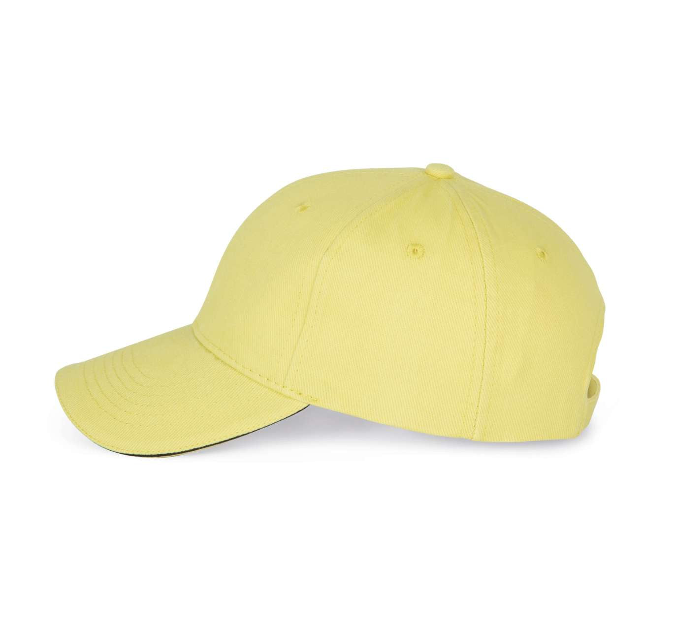 ORLANDO - 6 PANELS CAP - Lemon Yellow/Dark Grey - Additional