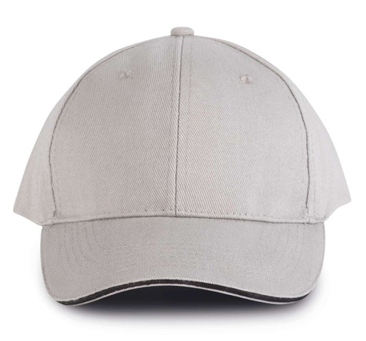 ORLANDO - 6 PANELS CAP - Light Grey/Dark Grey - Main