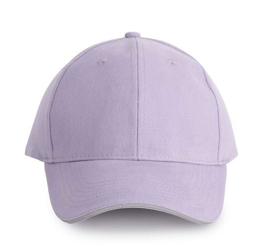 ORLANDO - 6 PANELS CAP - Light Violet/Light Grey - Main