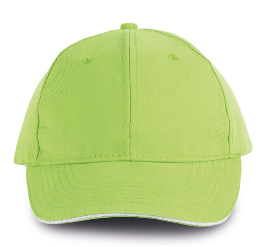 ORLANDO - 6 PANELS CAP - Lime/White - Main