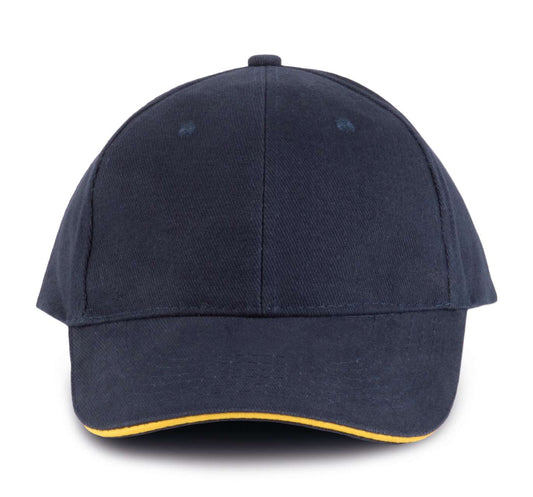 ORLANDO - 6 PANELS CAP - Navy/Yellow - Main