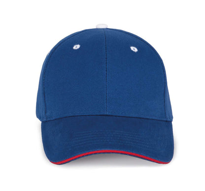 ORLANDO - 6 PANELS CAP - Royal Blue/Red/White - Main