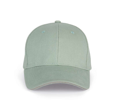 ORLANDO - 6 PANELS CAP - Sage/Light Grey - Main