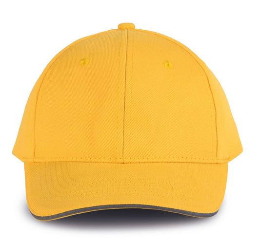 ORLANDO - 6 PANELS CAP - Yellow/Slate Grey - Main