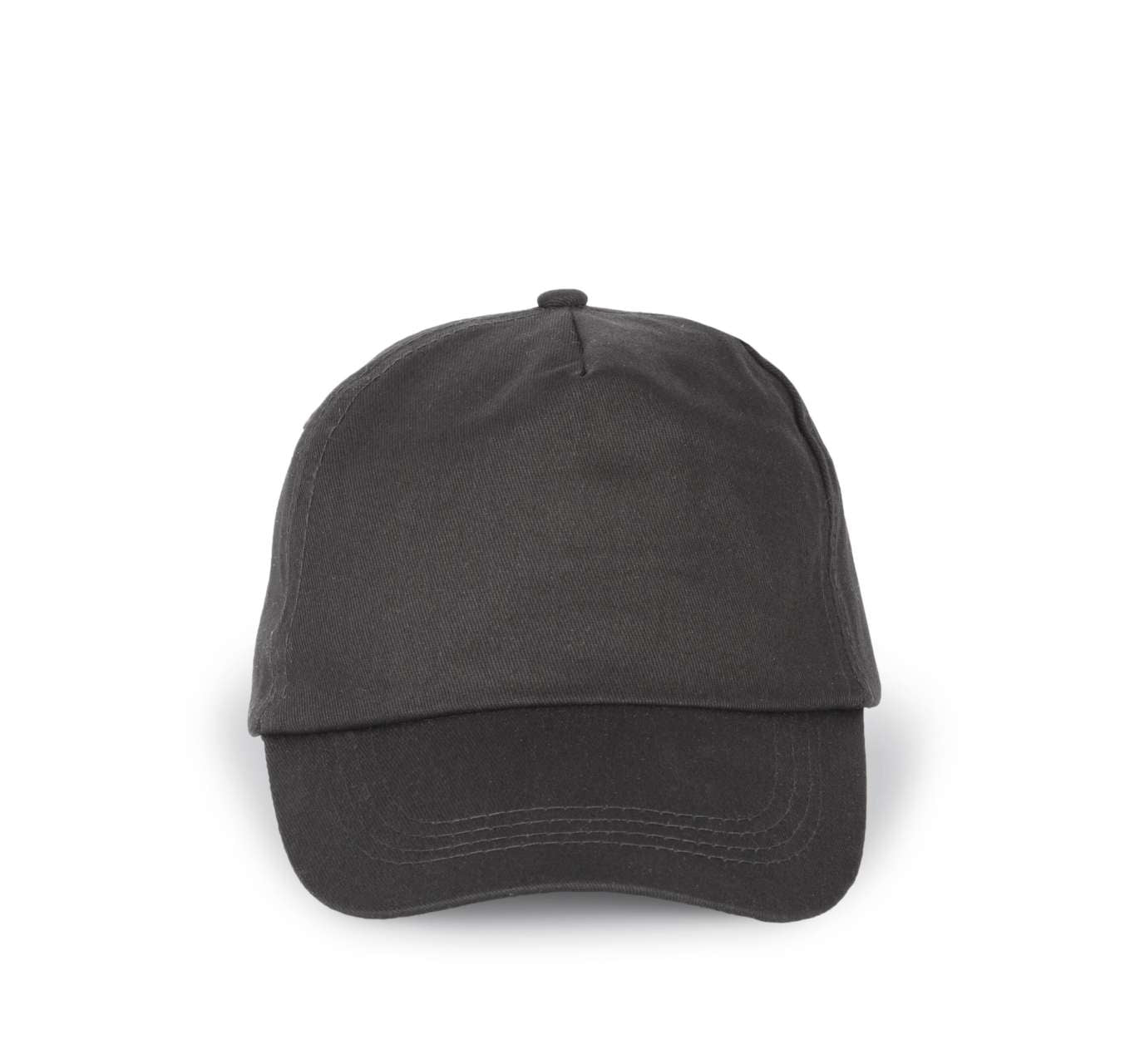 FIRST - 5 PANELS CAP - Dark Grey - Main