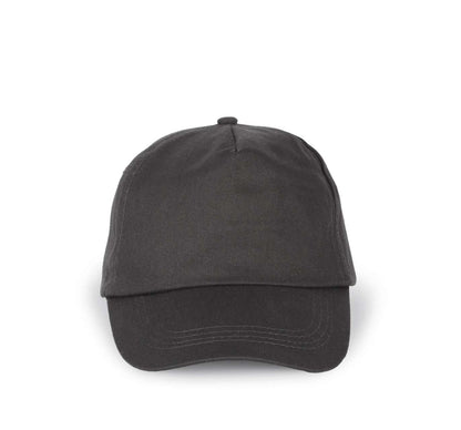 FIRST - 5 PANELS CAP - Dark Grey - Main