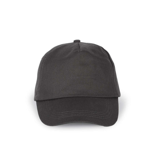 FIRST - 5 PANELS CAP - Dark Grey - Main