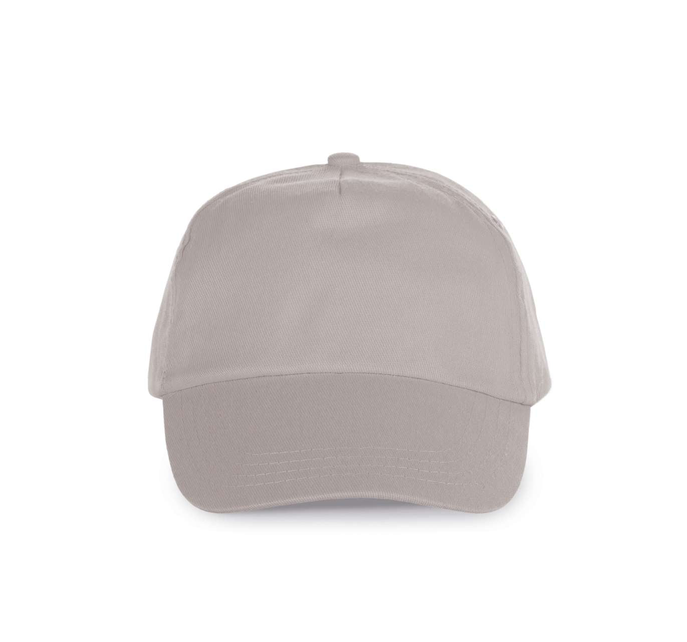 FIRST - 5 PANELS CAP - Light Grey - Main
