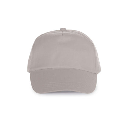 FIRST - 5 PANELS CAP - Light Grey - Main