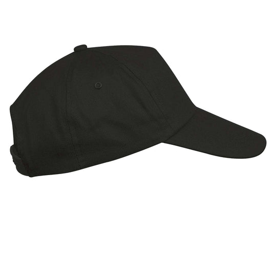 FIRST KIDS - KIDS' 5 PANEL CAP - Black - Main