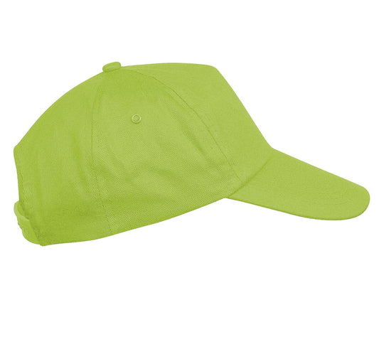 FIRST KIDS - KIDS' 5 PANEL CAP - Lime - Main