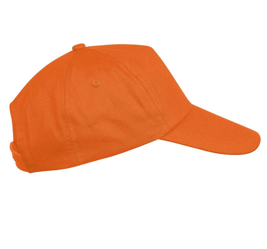 FIRST KIDS - KIDS' 5 PANEL CAP - Orange - Main