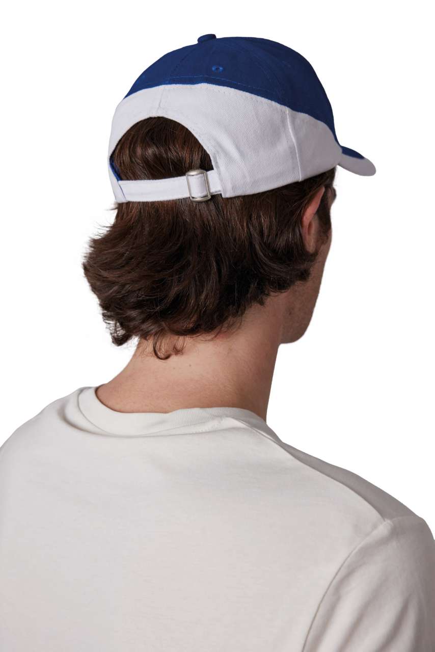RACING - TWO-TONE 6 PANEL CAP - Navy/Red - Additional