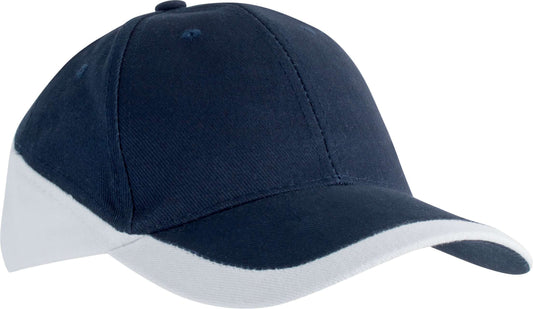 RACING - TWO-TONE 6 PANEL CAP - Navy/White - Main