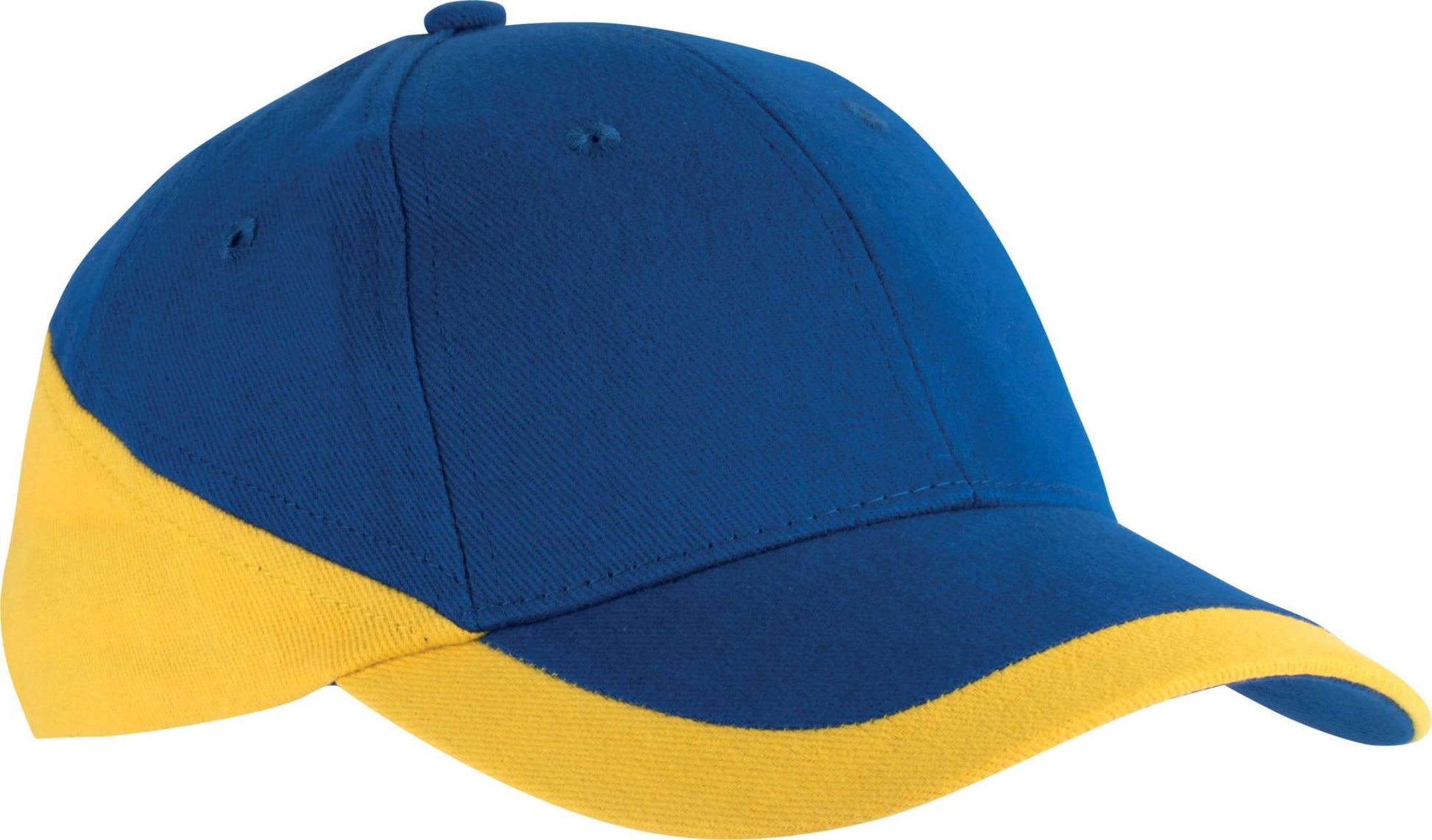 RACING - TWO-TONE 6 PANEL CAP - Royal Blue/Yellow - Main