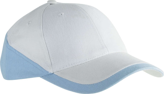 RACING - TWO-TONE 6 PANEL CAP - White/Sky Blue - Main