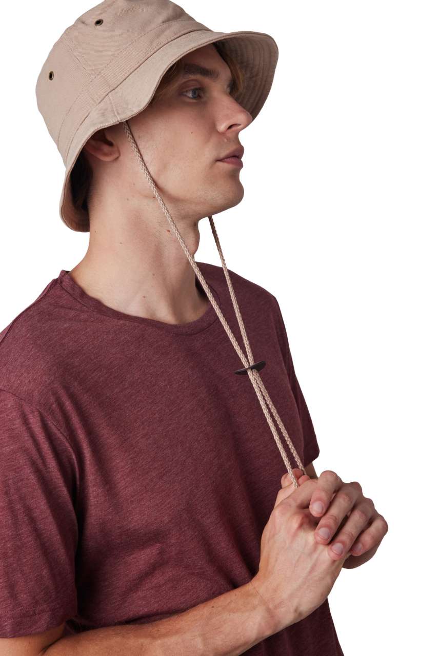 BAROUDEUR - BUCKET HAT - Beige - Model