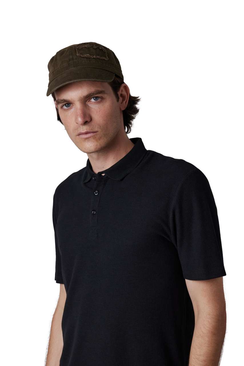 CUBA - 3 PANELS CAP - Beige - Model