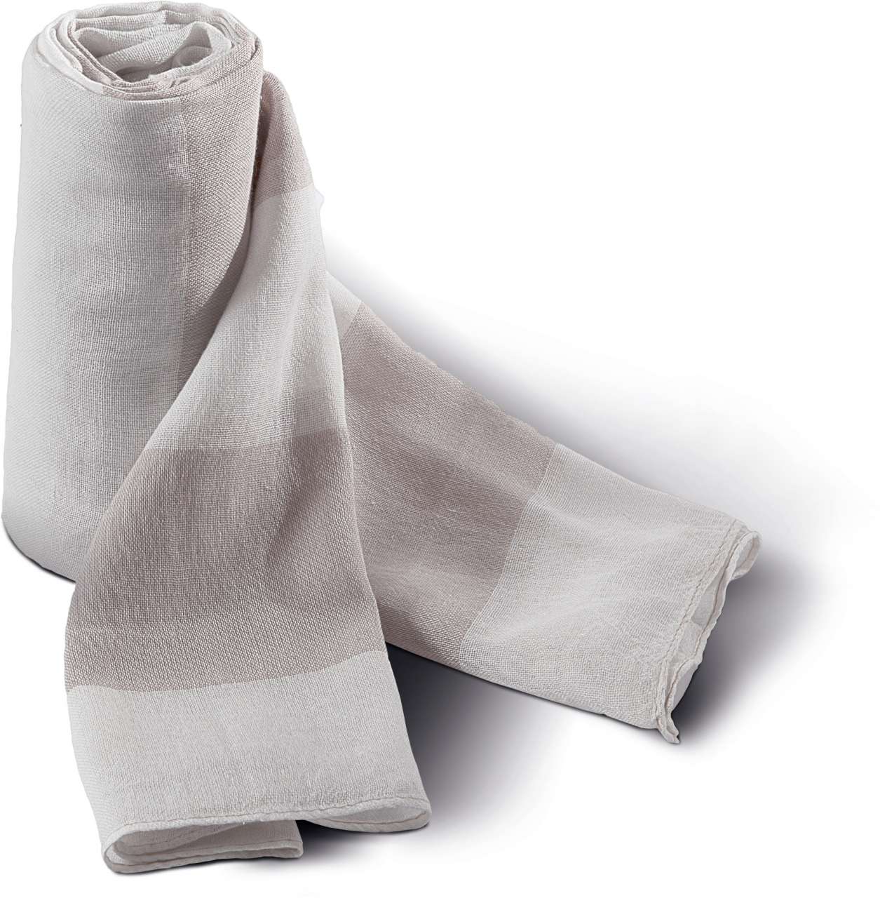 CHECHE SCARF - Beige/White - Additional