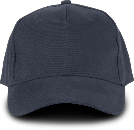 OEKOTEX CERTIFIED 6 PANELS CAP - Navy - colorimageurl