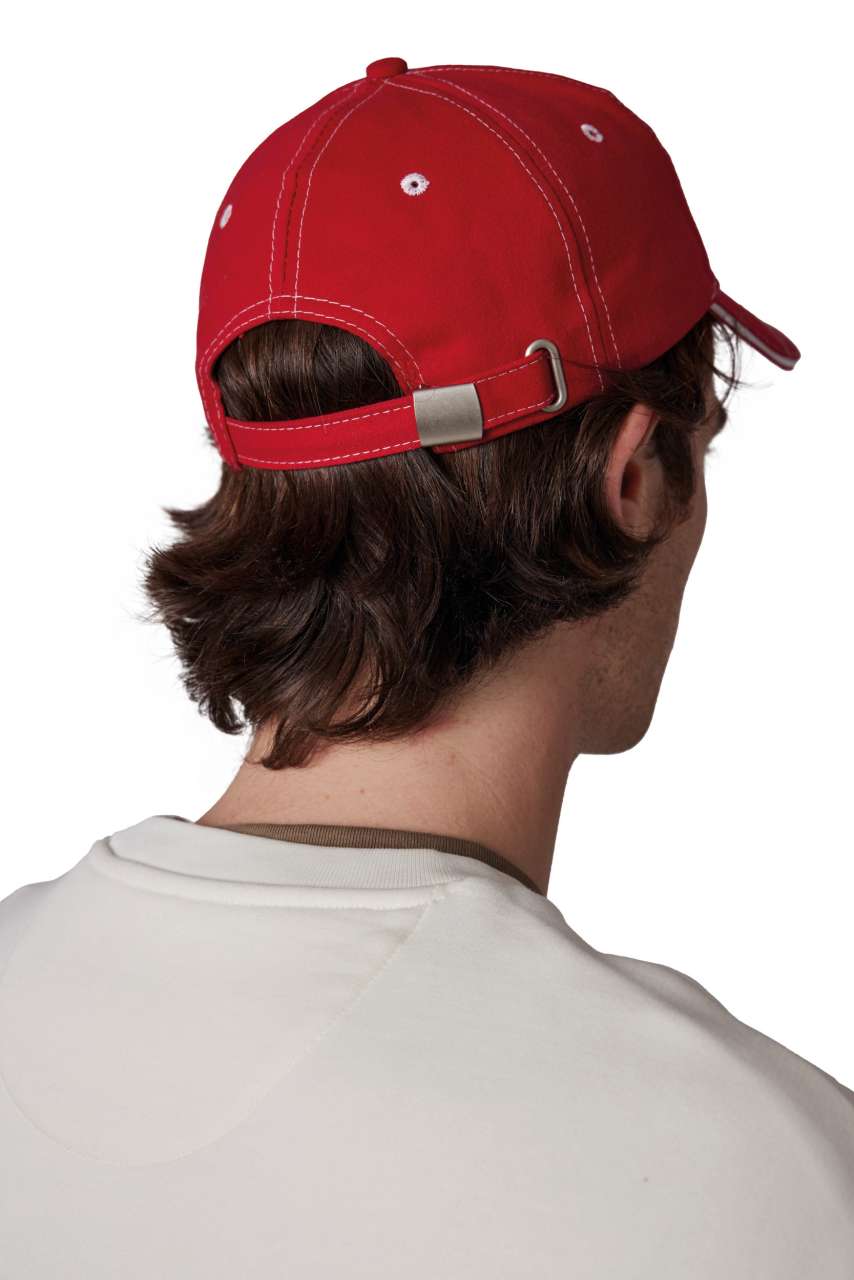 6 PANELS FASHION CAP - Black/White - Additional