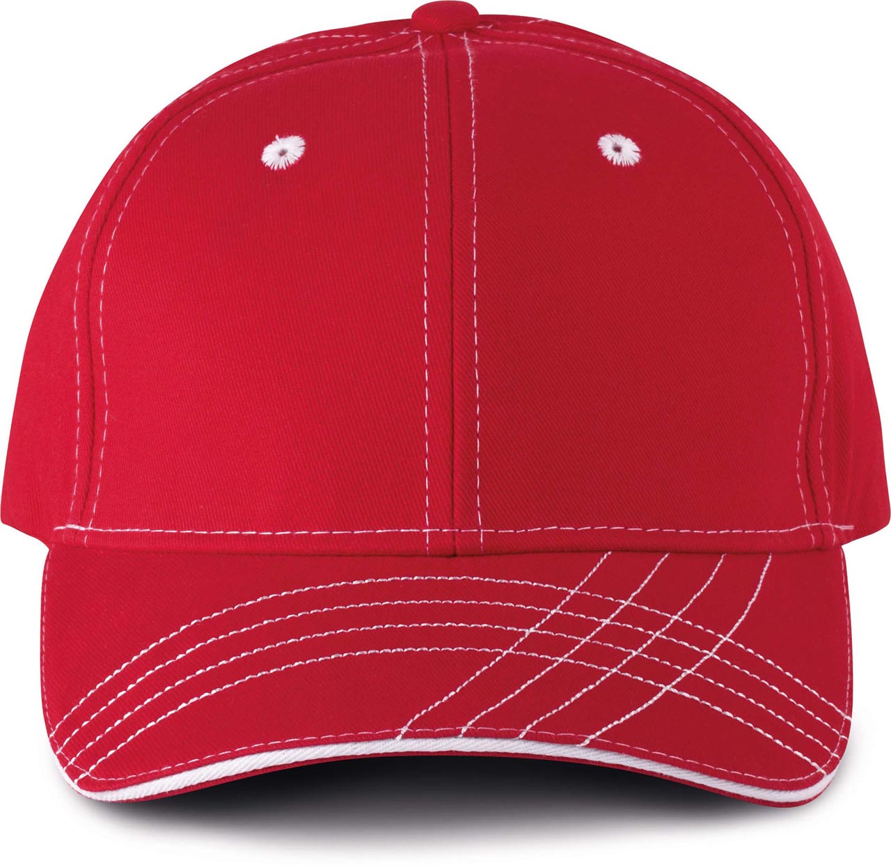 6 PANELS FASHION CAP - Black/White - Additional