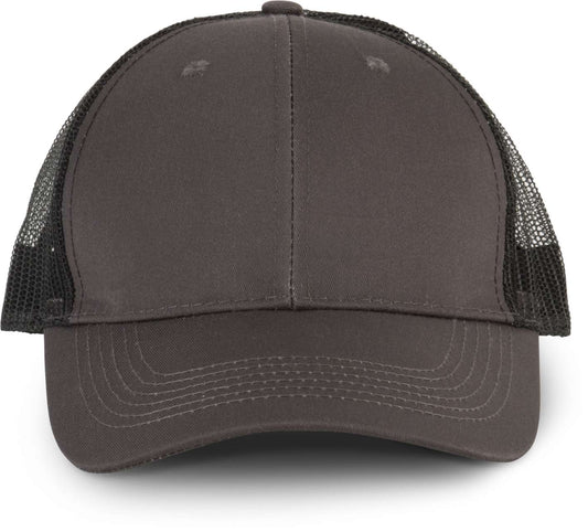 OEKOTEX CERTIFIED TRUCKER CAP - Shale Grey/Black - colorimageurl