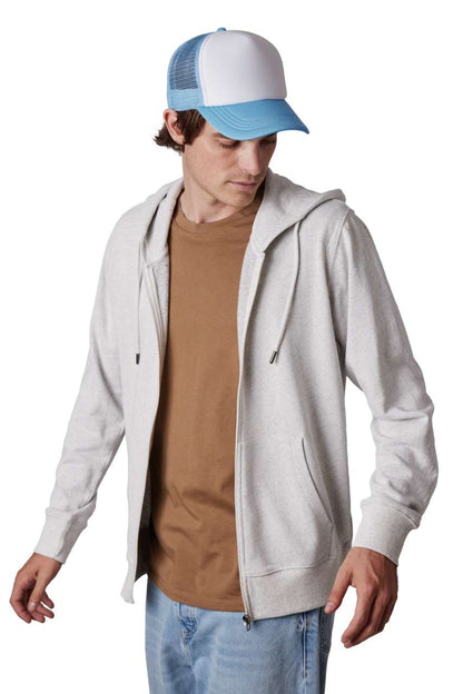 TRUCKER MESH CAP - 5 PANELS - White - Model