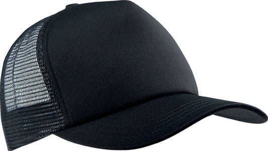 TRUCKER MESH CAP - 5 PANELS - Black - Main