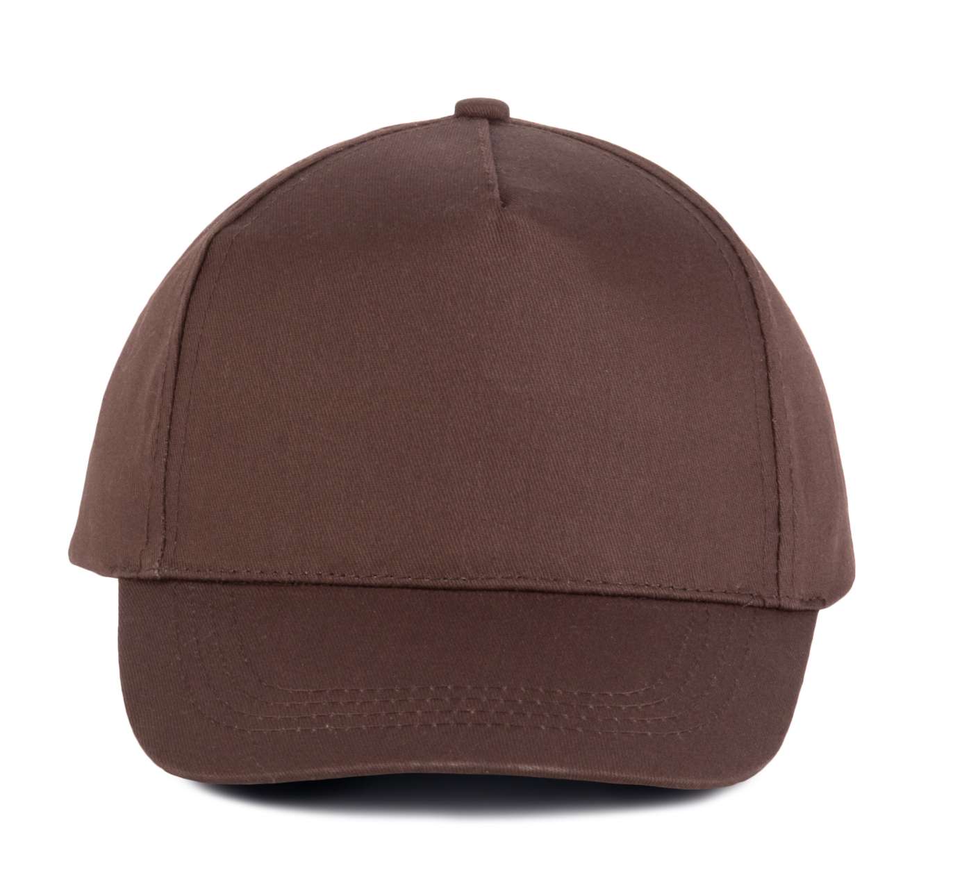 COTTON CAP - 5 PANELS - Chocolate - Main