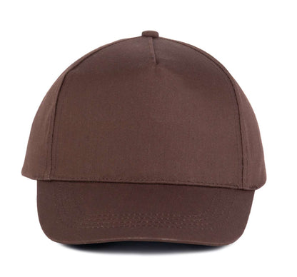 COTTON CAP - 5 PANELS - Chocolate - Main
