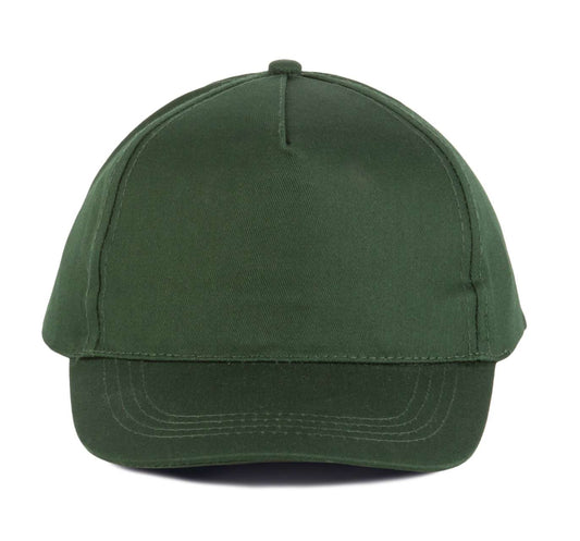 COTTON CAP - 5 PANELS - Forest Green - Main