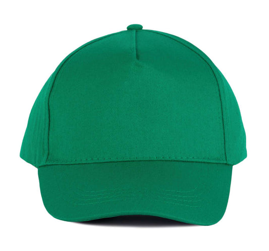 COTTON CAP - 5 PANELS - Kelly Green - Main