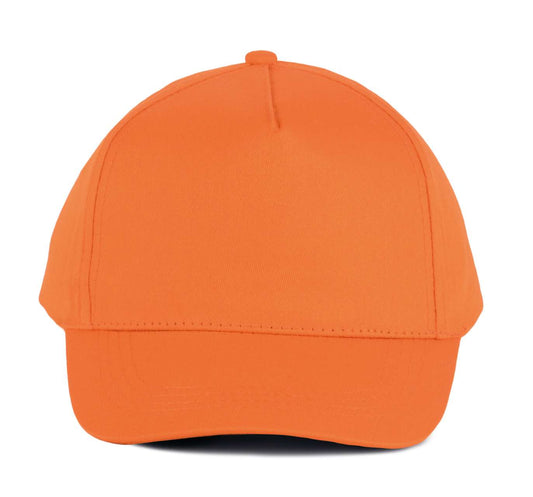 COTTON CAP - 5 PANELS - Orange - Main