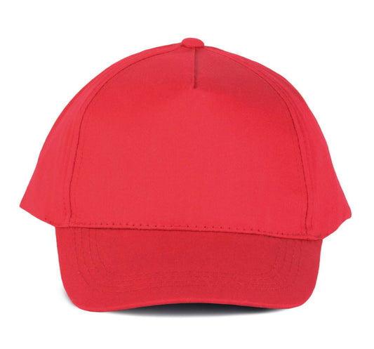 COTTON CAP - 5 PANELS - Red - Main