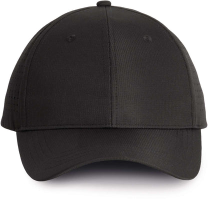 PERFORATED PANEL CAP - 6 PANELS - Black - colorimageurl
