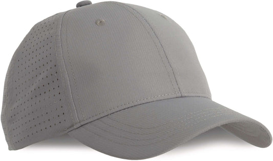 PERFORATED PANEL CAP - 6 PANELS - Dark Cool Grey - colorimageurl