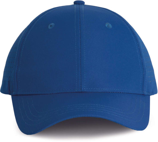 PERFORATED PANEL CAP - 6 PANELS - Royal Blue - colorimageurl