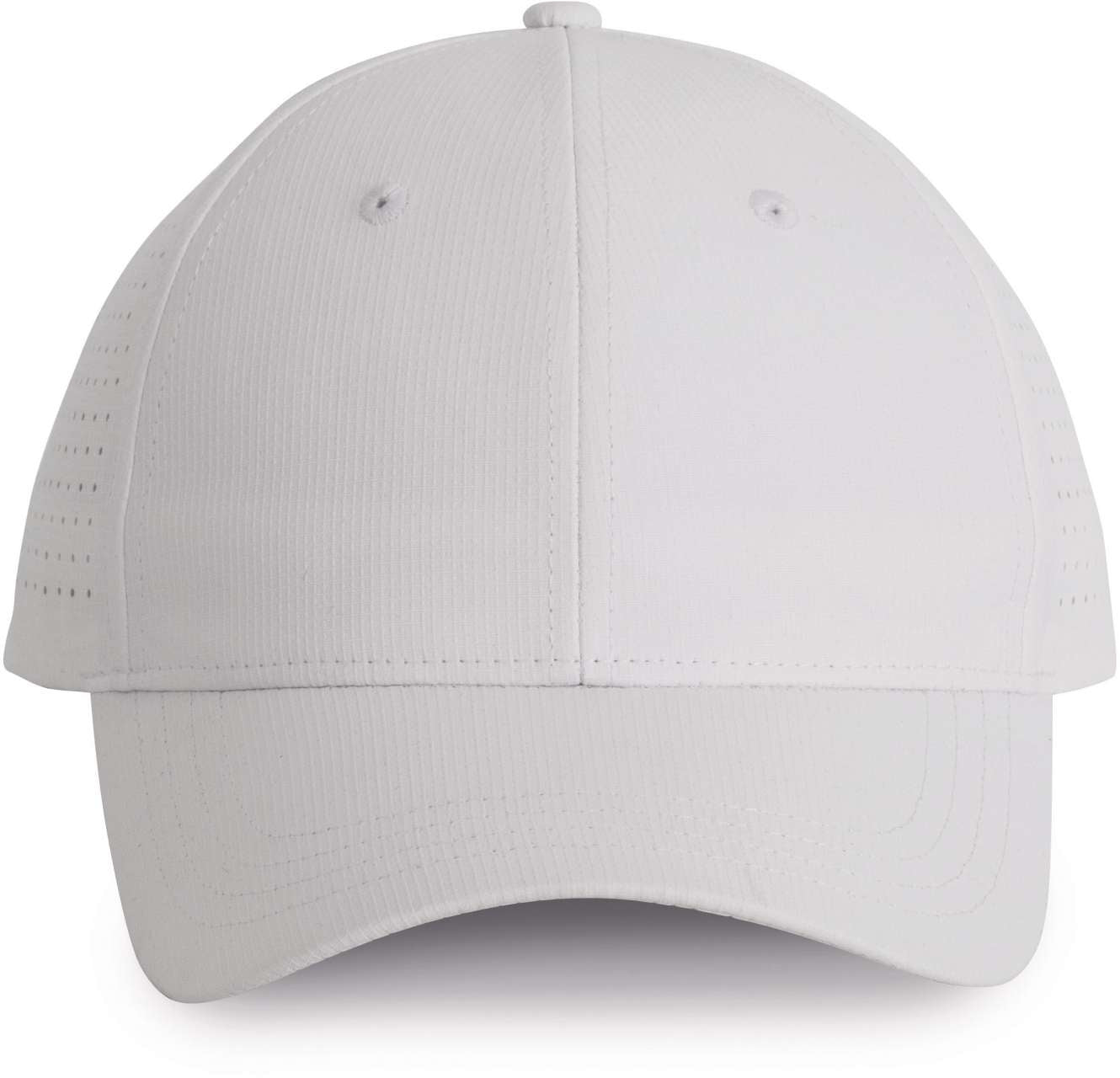 PERFORATED PANEL CAP - 6 PANELS - White - colorimageurl