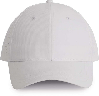 PERFORATED PANEL CAP - 6 PANELS - White - colorimageurl