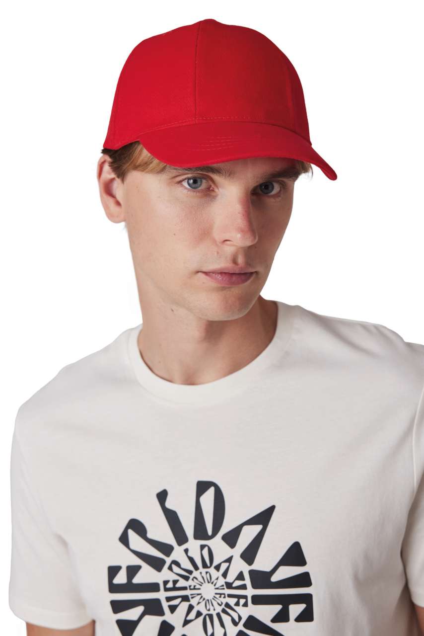 6 PANELS EASY-PRINT CAP - Beige - modelimageurl