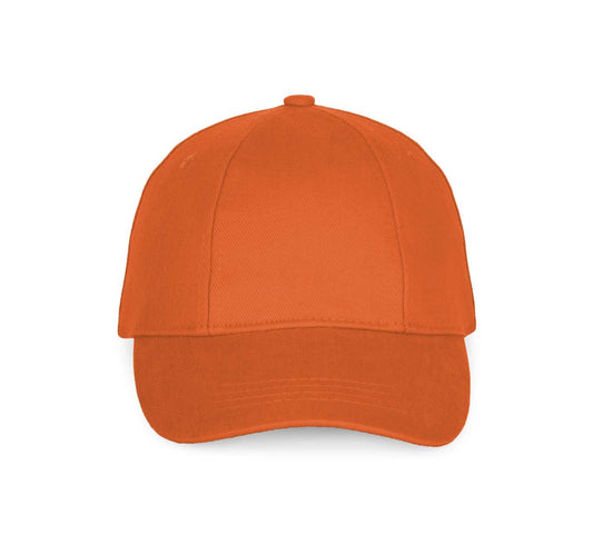 6 PANELS EASY-PRINT CAP - Orange - colorimageurl