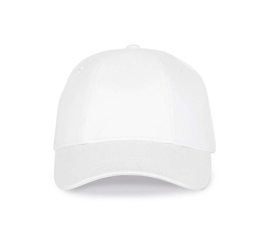 6 PANELS EASY-PRINT CAP - White - colorimageurl