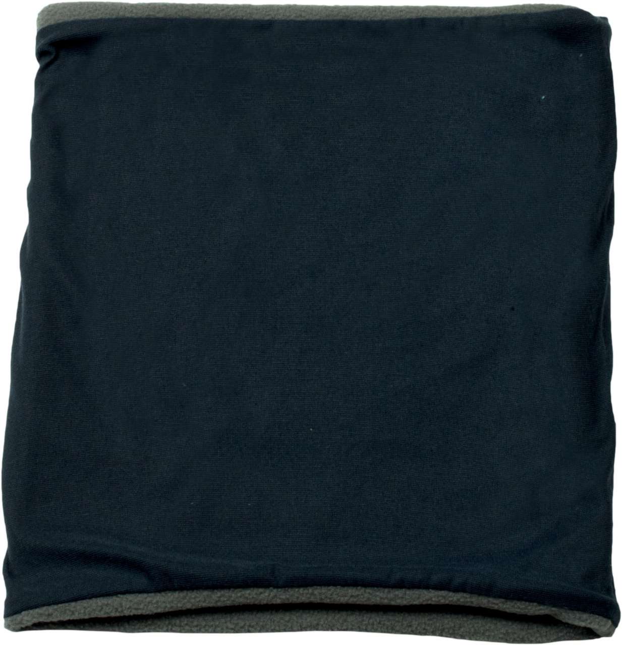 FLEECE-LINED NECKWARMER - Navy/Slate Grey - Main